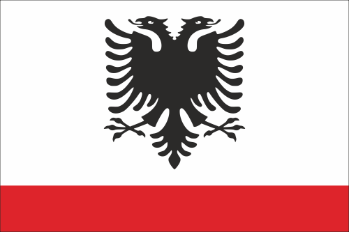 Drapeaux-Flags - Albania (naval ensign)