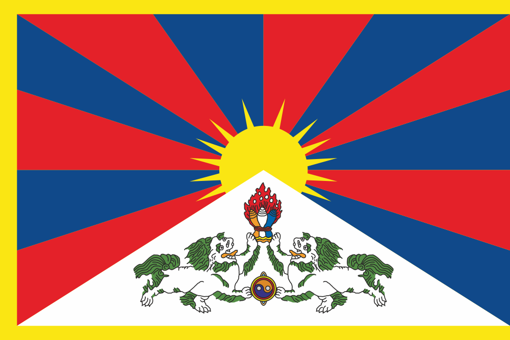 Drapeaux Flags Tibet